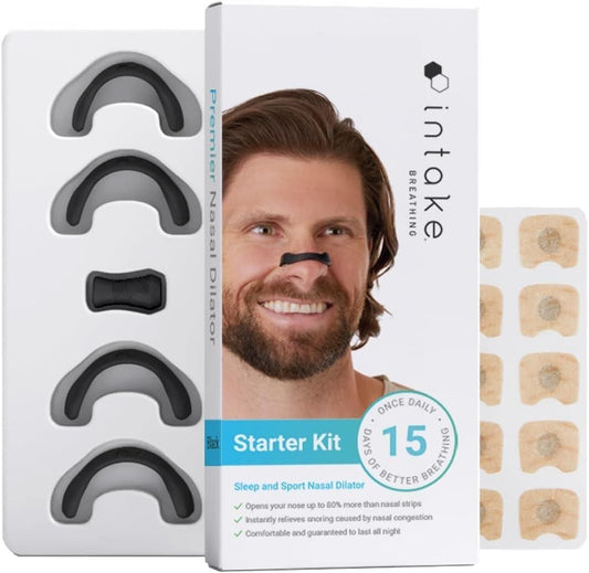 Breathing Nasal Strip Starter Kit (pack of 15)